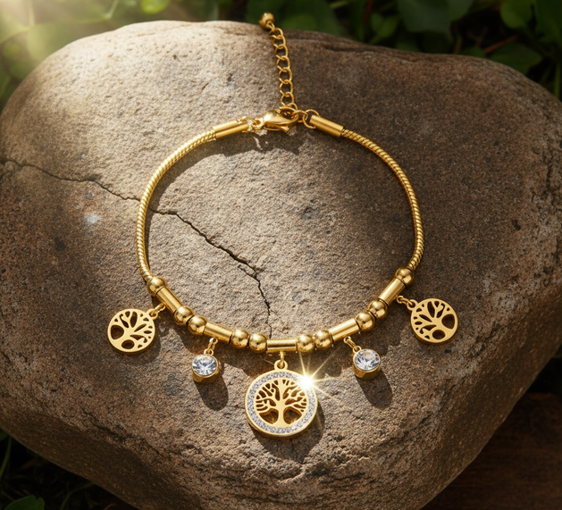 Tree of Life Bracelet - Top Down View