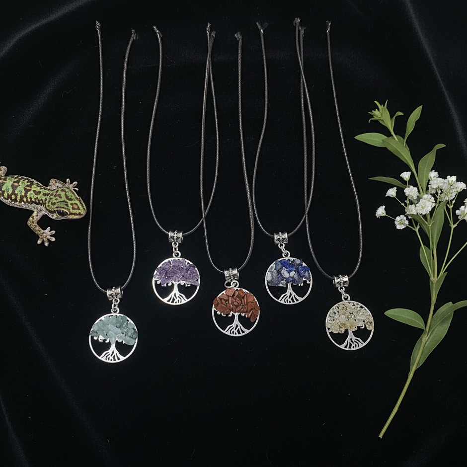 Tree of Life Necklaces Neat Arrangement