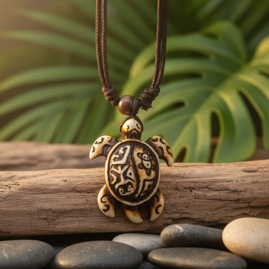 Tribal Gecko Turtle Close Up