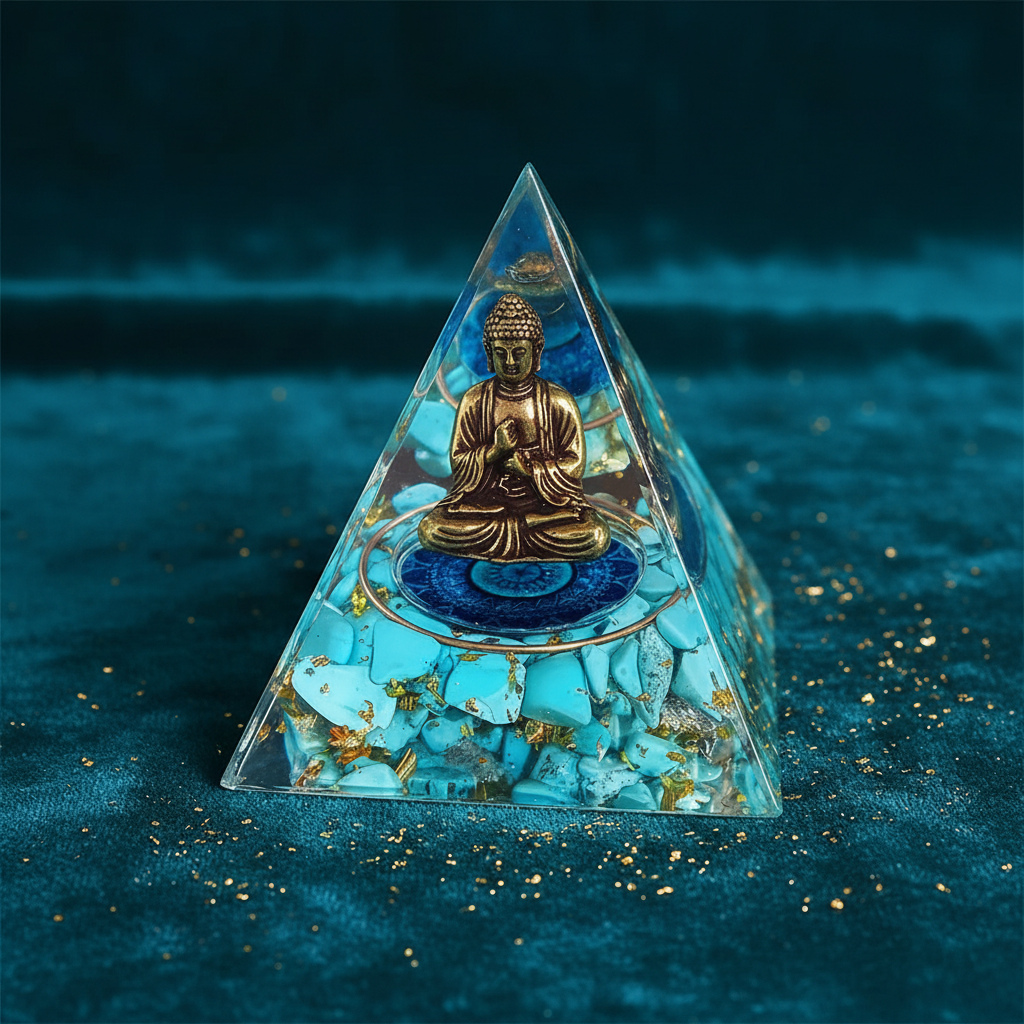 Turquoise Buddha Pyramid - Full Hero