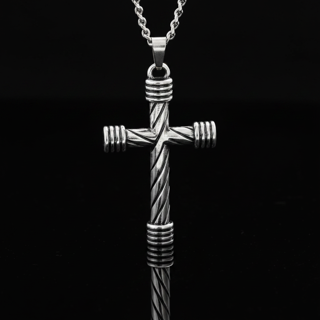 Twisted Spiral Cross Centred