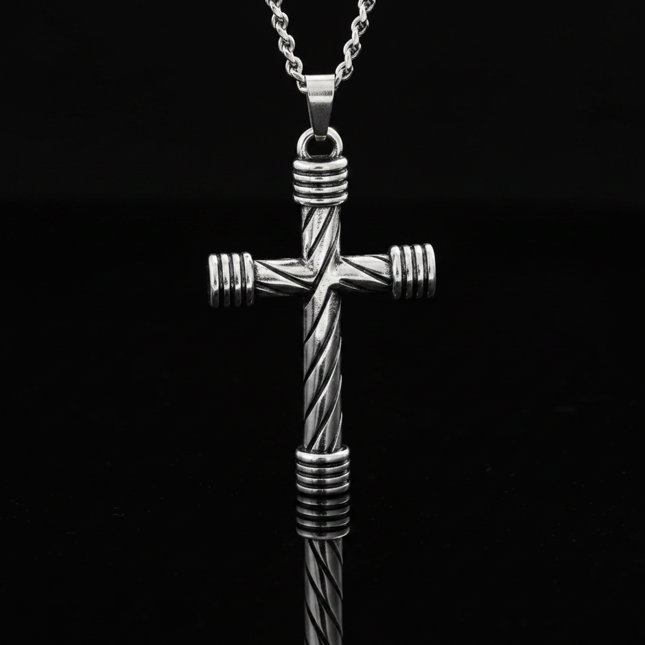 Twisted Spiral Cross Centred