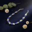 V3 Redo - Navy + Gold Dust + Florals + Full Sparkle
