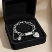 White Gold Bracelet - Gift Box