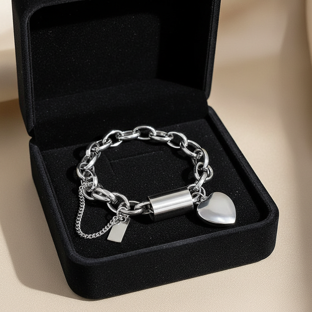 White Gold Bracelet - Gift Box