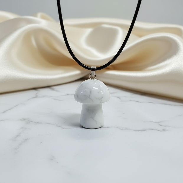 White Howlite Side