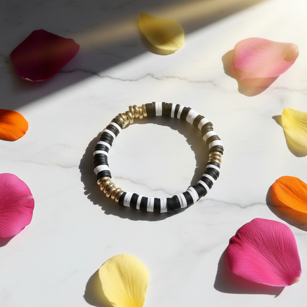 White Marble Golden Light