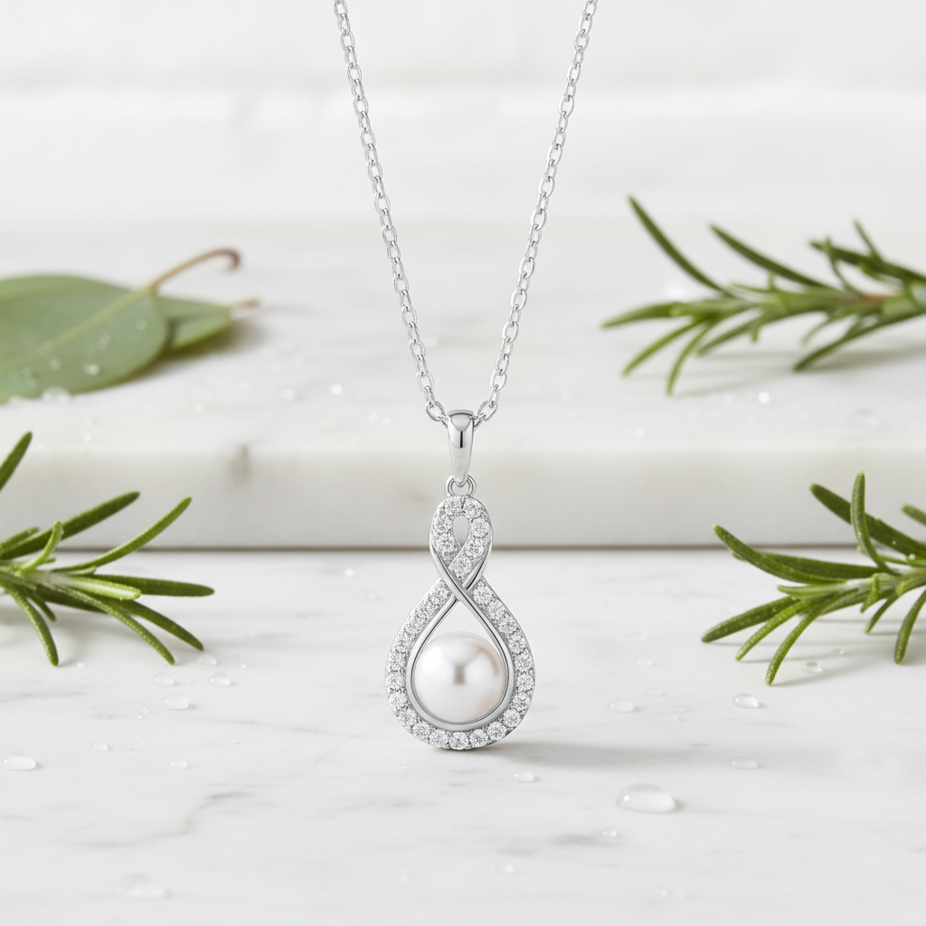 White Marble + Greenery + Dew