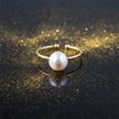 White Pearl Adjustable Ring – V2 Redo