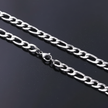 Wide Figaro Chain — V2 Dust