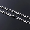 Wide Flat Cuban Curb Chain — V2 Dust