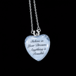 Wild Spirit Horse Heart Glass Pendant Necklace - DP Online