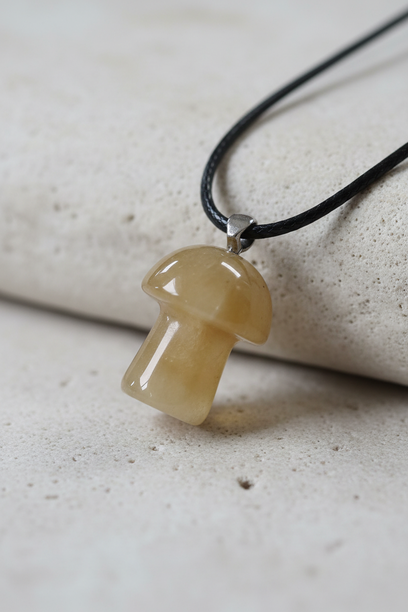 Yellow Aventurine - Side View