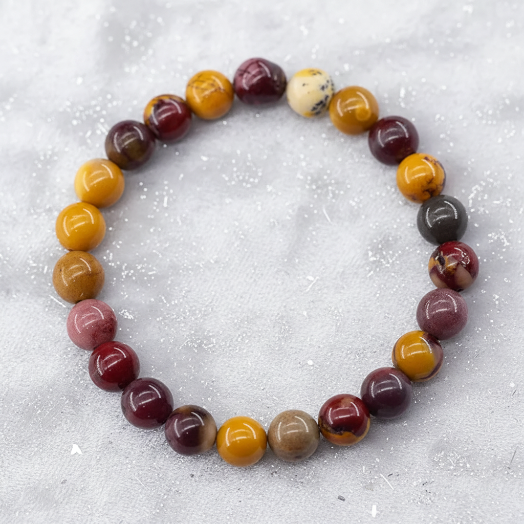 Yolk Stone Bracelet - Flat Lay